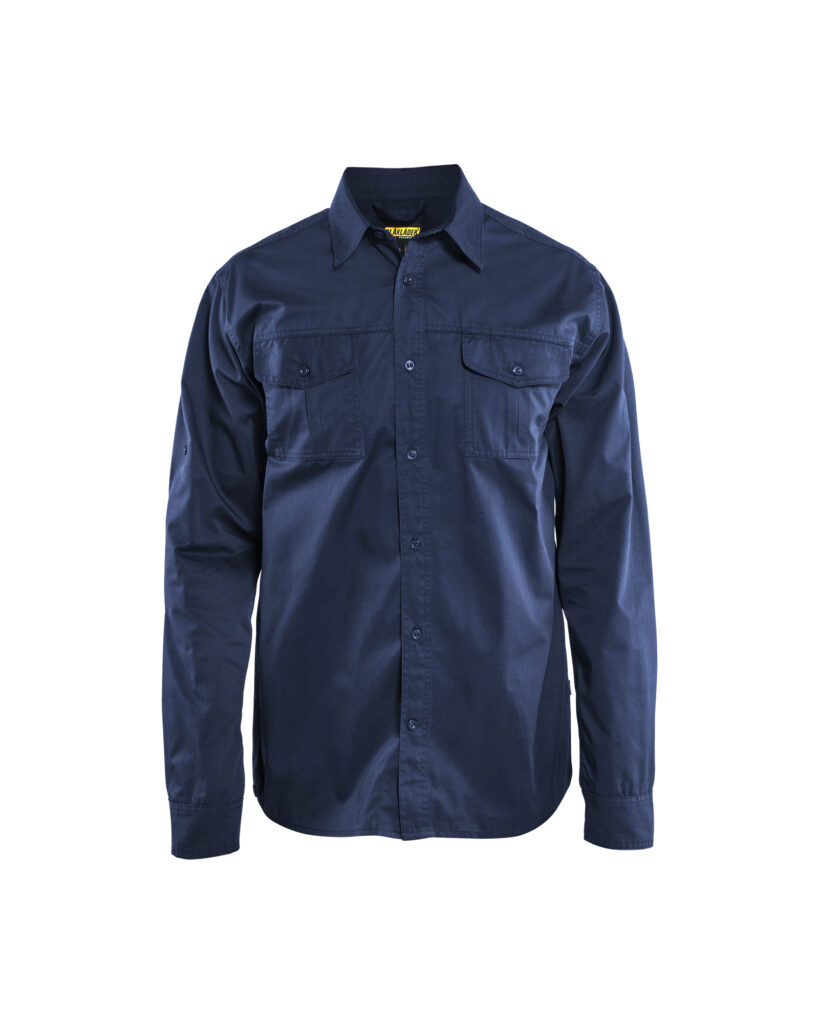 Chemise twill Marine