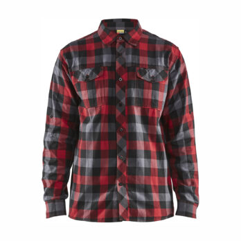 Chemise flannelle Rouge/Noir