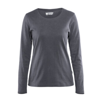 T-shirt manches longues femme Gris clair