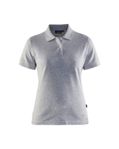 Polo femme Gris chiné