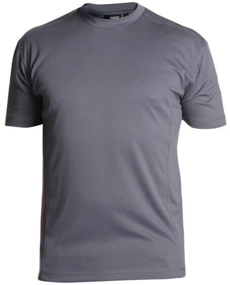 T-shirt col rond COOLMAX® Gris clair