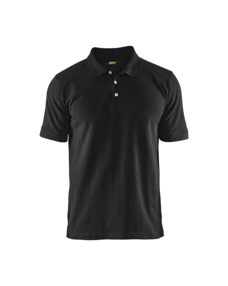 Polo Piqué Noir