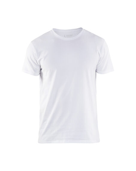 T-shirt stretch pack x2 Blanc