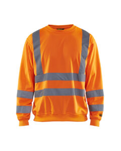 Sweat haute visibilité Orange fluo