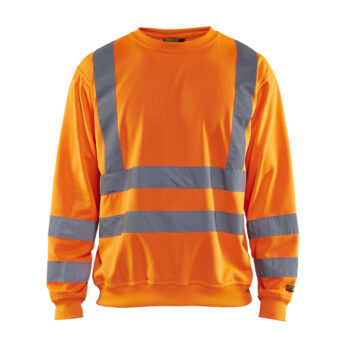 Sweat haute visibilité Orange fluo