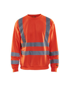 Sweat haute visibilité Rouge fluo