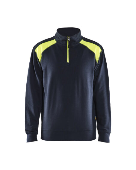 Sweater  DK Navy/ Hv Yellow