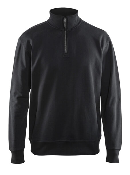 Sweat col camionneur Noir