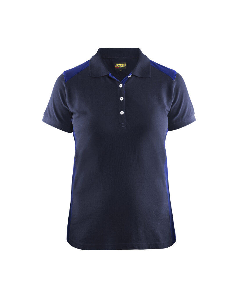 Polo Femme Marine/Bleu Roi