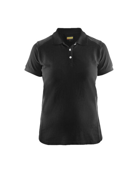 Polo Femme Noir/Gris foncé