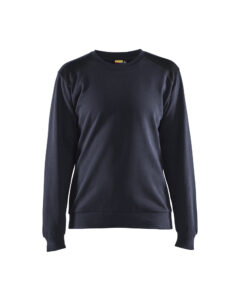 Sweat femme Marine foncé/Noir