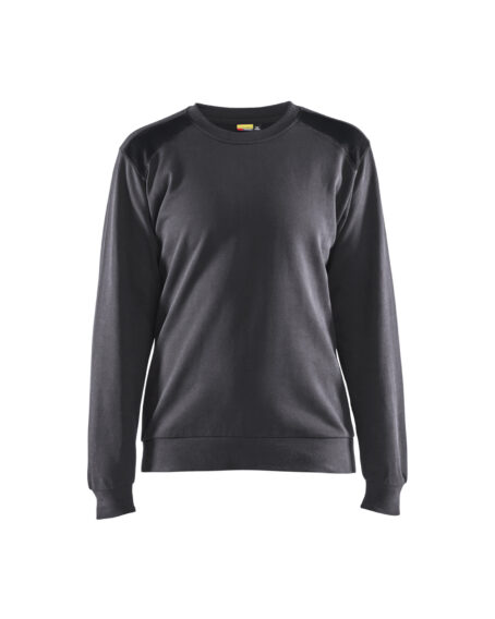 Sweater Round-neck Two-tone