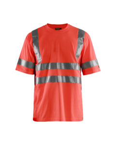 T-shirt haute-visibilité Rouge fluo