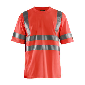 T-shirt haute-visibilité Rouge fluo