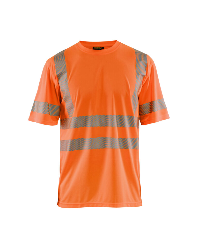 T-shirt anti-UV HV Orange fluo