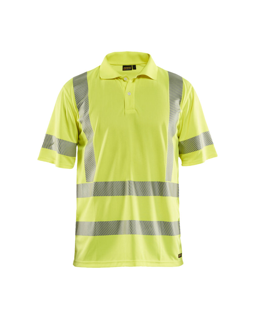 Polo Haute-visibilité Jaune fluo