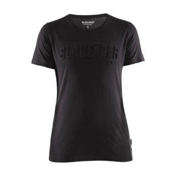 T-shirt imprimé 3D femme Noir