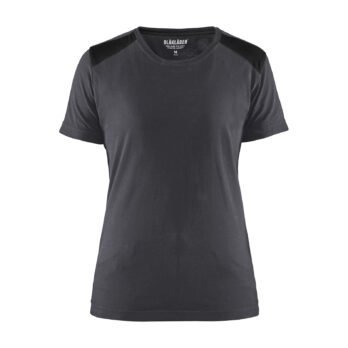 T-shirt Two-colored Women Grey/Black