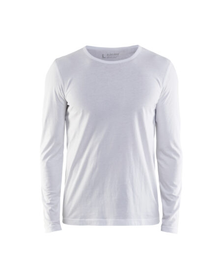 T-shirt manches longues Blanc