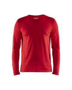 T-shirt manches longues Rouge