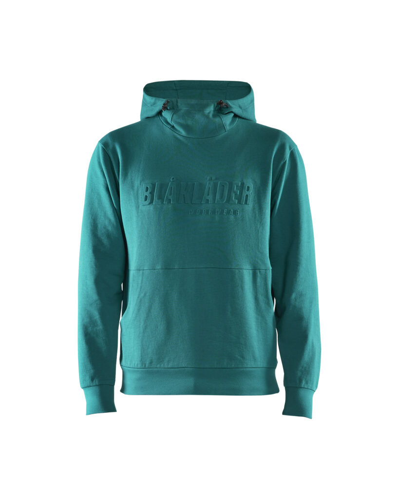 Sweat à capuche imprimé 3D Teal