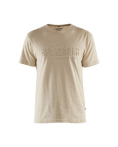 T-shirt imprimé 3D Beige