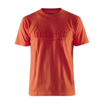 T-shirt imprimé 3D Orange Red