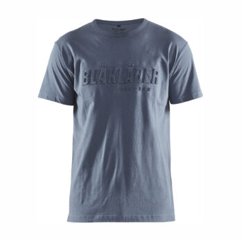 T-shirt imprimé 3D Bleu paon