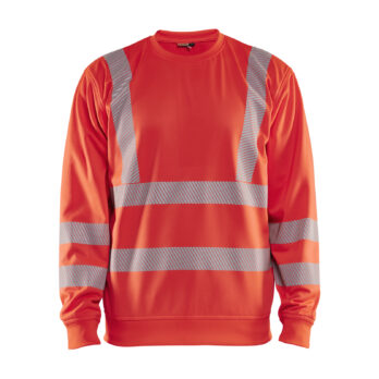 Sweat haute-visibilité Rouge fluo