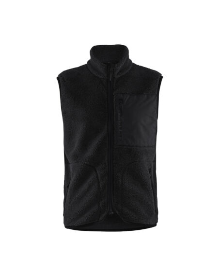 Pile vest Noir