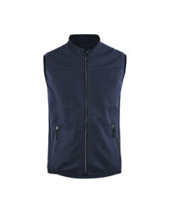 Gilet softshell sans manches +stretch Marine foncé/Noir