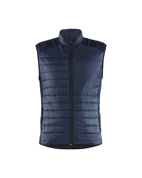 Vest with quilt front and back Marine