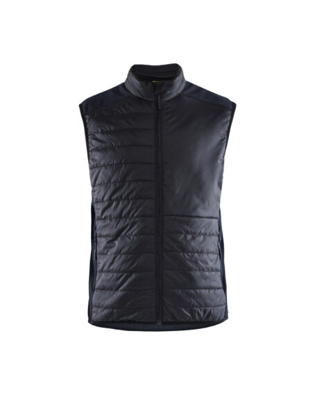 Gilet doublé Noir/Marine foncé