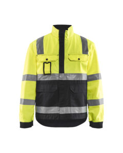 Veste haute visibilité Jaune fluo/Noir