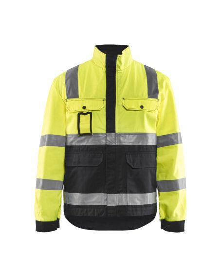 Veste haute visibilité Jaune fluo/Noir