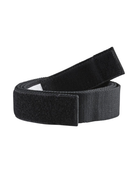 Ceinture velcro non métallique Noir