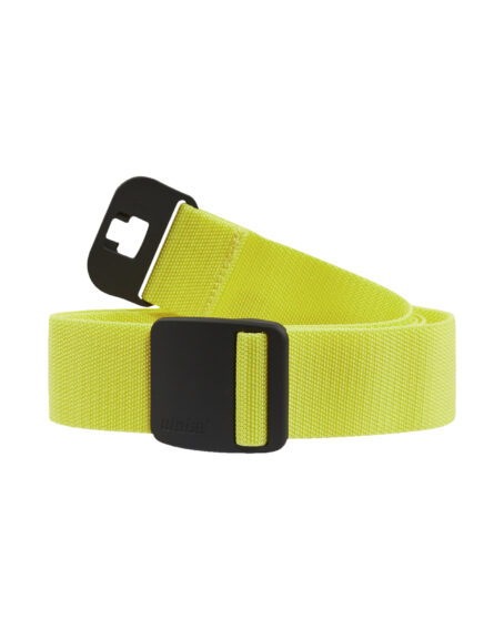 Ceinture stretch 2D non métallique Jaune fluo