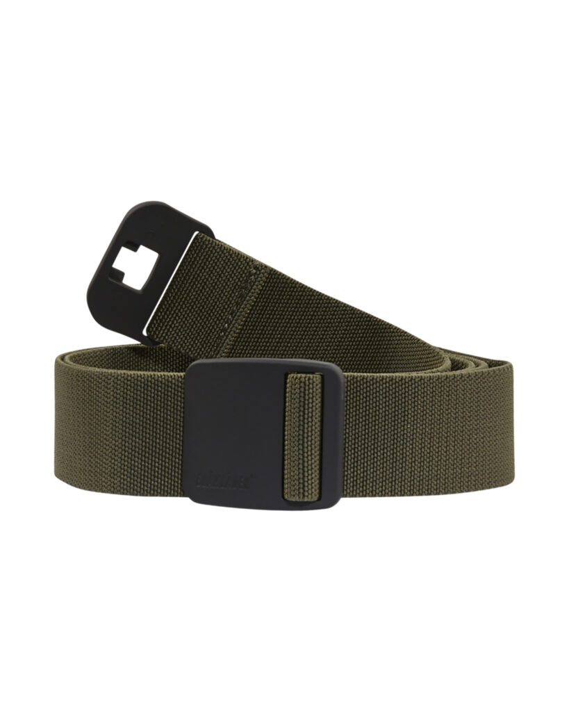 Ceinture stretch 2D non métallique Vert kaki