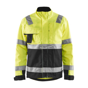 Veste haute visibilité Jaune fluo/Noir