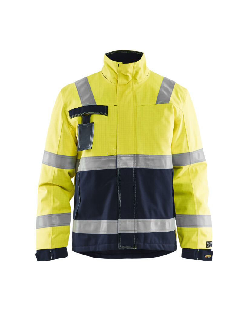 Veste Hiver Multinormes Jaune fluo/Marine