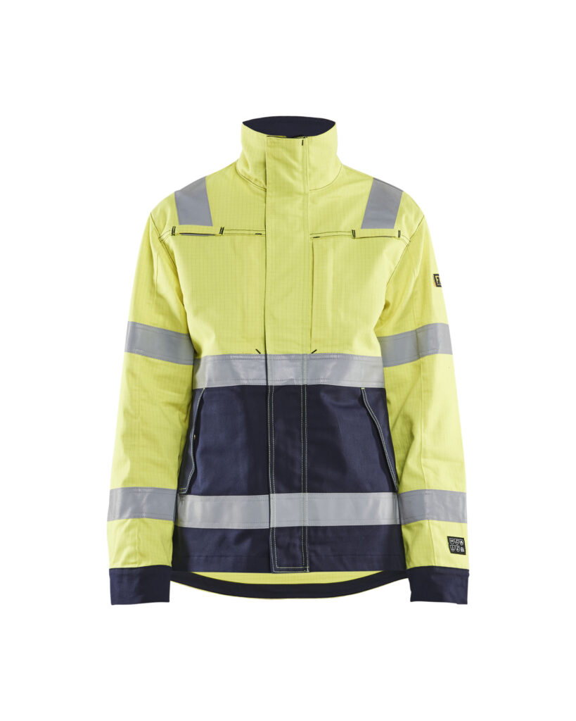 Multinorm lady jacket  Jaune/Marine