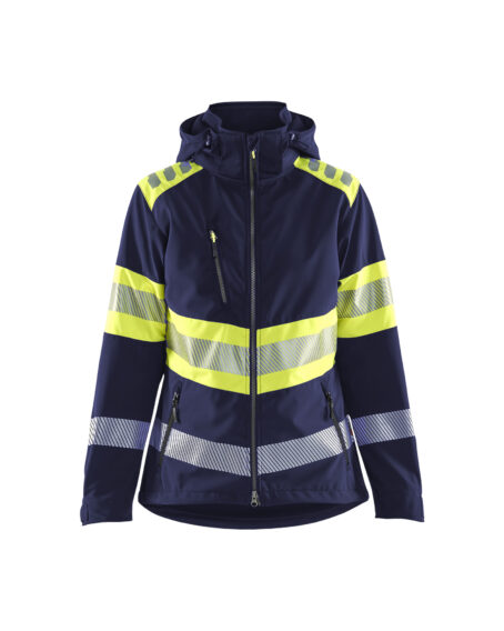 Hivis jacket class 1 Women´s Marine/Jaune