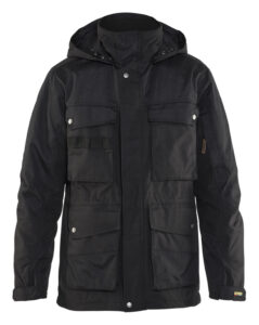 Parka doublée Noir