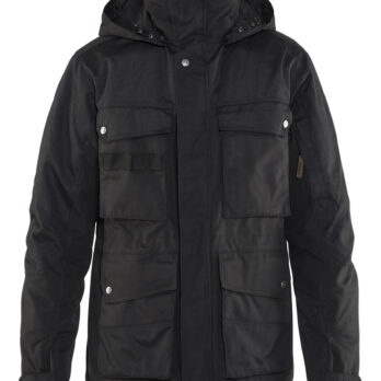 Parka doublée Noir