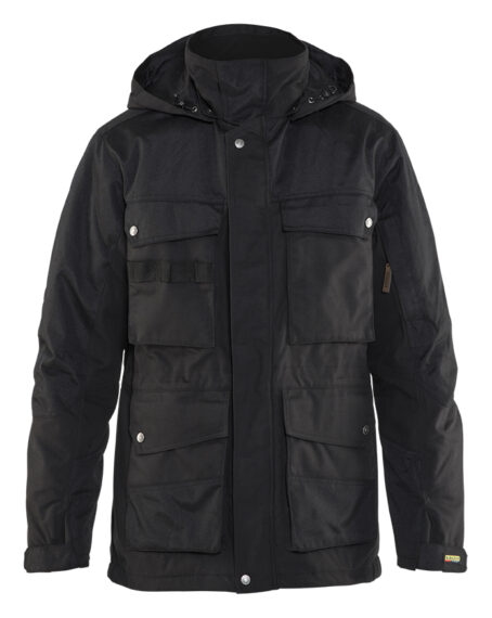 Parka doublée Noir