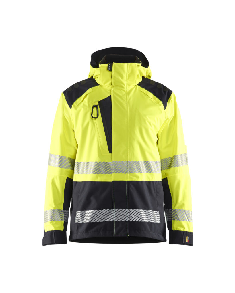 Hi-vis shell jacket Jaune/Noir