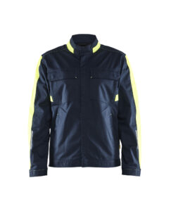 Industry  Jacket  DK Navy/ Hv Yellow