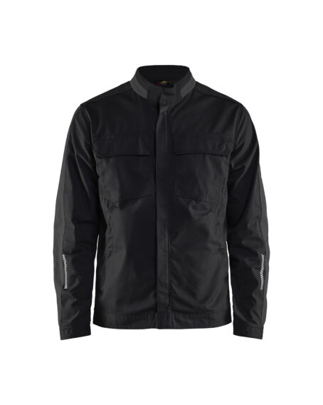 Veste industrie stretch 2D Noir/Gris foncé