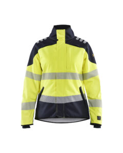 Multinorm Ladies Softshell Jaune/Marine