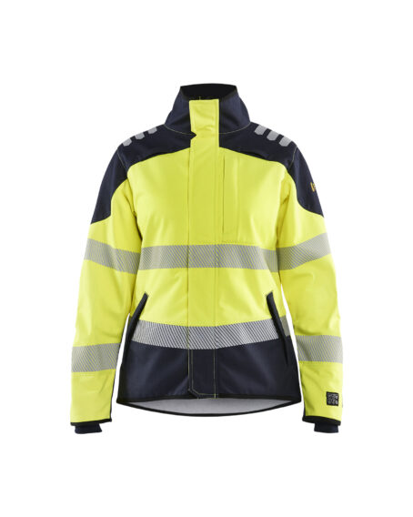 Multinorm Ladies Softshell Jaune/Marine